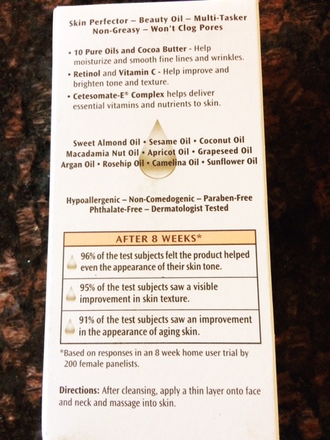 Palmer's Cocoa Butter Formula Skin Therapy Oil Face Review