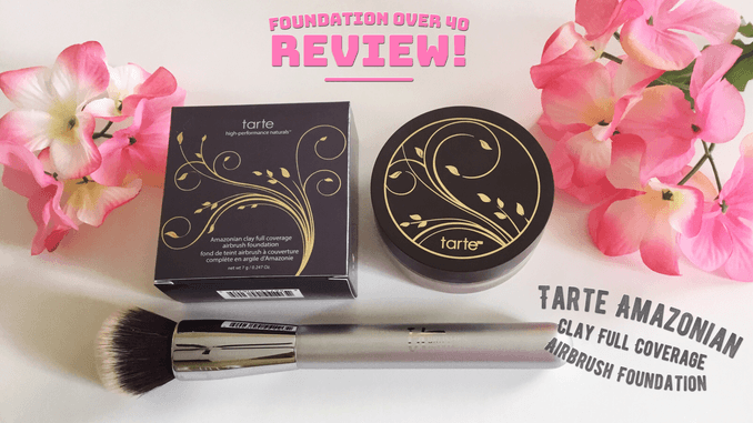 tarte-amazonian-clay-foundation Tarte Amazonian Clay Full Coverage Airbrush Foundation Review